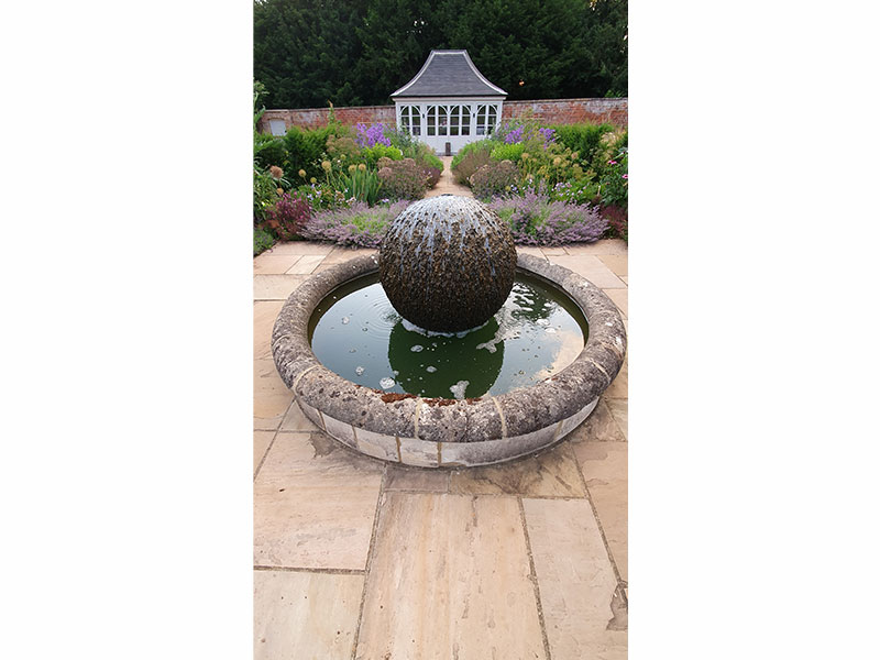 garden water feature