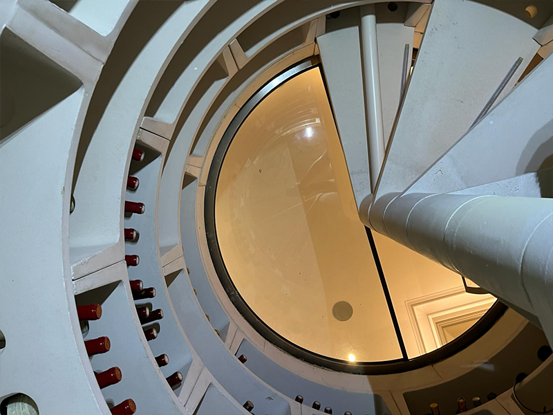 Wine cellar in well